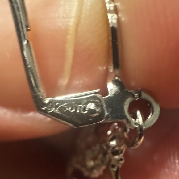 Sterling Silver Seahorse Earrings - Picture 4 of 4